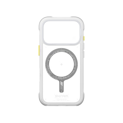 iPhone 18 Pro Kılıf M-Safe Şarj Özellikli Airbag Tasarımlı Skinarma Avion Kılıf