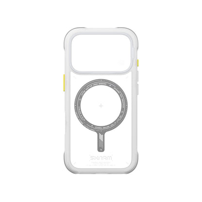 iPhone 18 Pro Kılıf M-Safe Şarj Özellikli Airbag Tasarımlı Skinarma Avion Kılıf