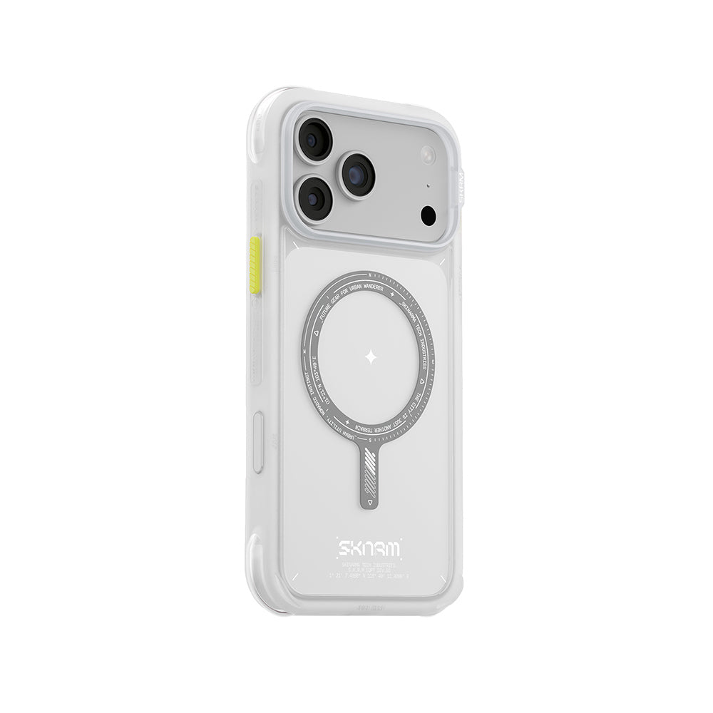iPhone 18 Pro Kılıf M-Safe Şarj Özellikli Airbag Tasarımlı Skinarma Avion Kılıf