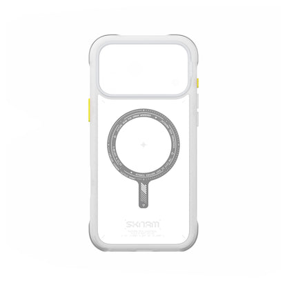 iPhone 18 Pro Kılıf M-Safe Şarj Özellikli Airbag Tasarımlı Skinarma Avion Kılıf
