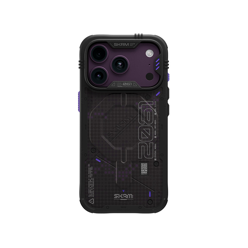 iPhone 18 Pro Kılıf M-Safe Şarj Özellikli Airbag Tasarımlı Skinarma Vigor XE Kılıf