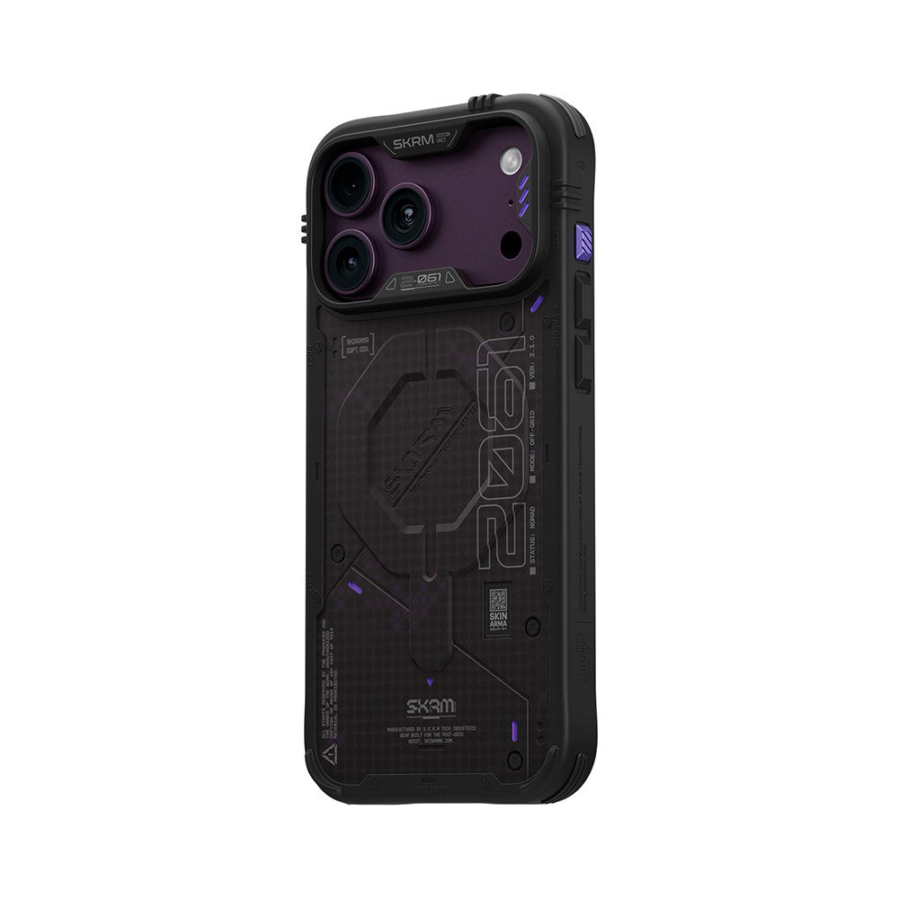iPhone 18 Pro Kılıf M-Safe Şarj Özellikli Airbag Tasarımlı Skinarma Vigor XE Kılıf