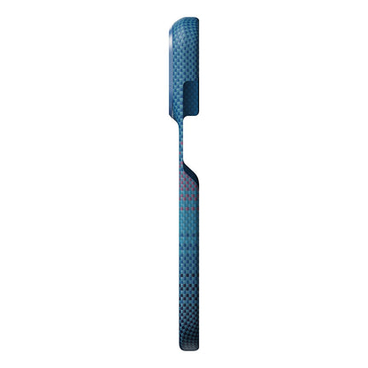 iPhone 18 Pro Kılıf M-safe Şarj Özellikli Aramid Karbon Fiber Pitaka Moonrise 2.0 Nights Serisi Kılıf