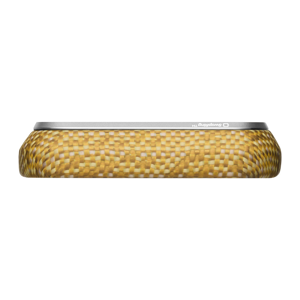 iPhone 18 Pro Kılıf M-safe Şarj Özellikli Aramid Karbon Fiber Pitaka Wind Over Wheat Serisi Kılıf