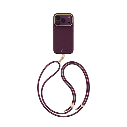 iPhone 18 Pro Kılıf M-safe Şarj Özellikli Askı İpli Coehl Mirelle Kılıf