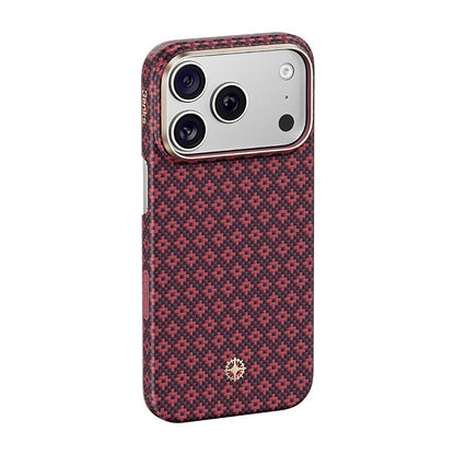 iPhone 18 Pro Kılıf M-Safe Şarj Özellikli Benks ArmorAir ArmorGrid Serisi C1 Kevlar Karbon Kılıf
