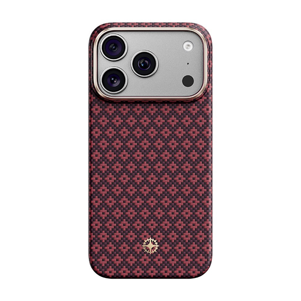 iPhone 18 Pro Kılıf M-Safe Şarj Özellikli Benks ArmorAir ArmorGrid Serisi C1 Kevlar Karbon Kılıf