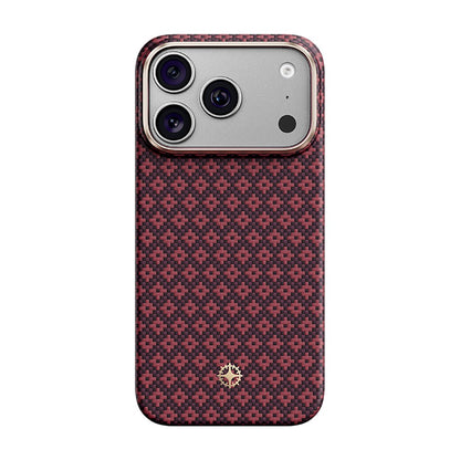 iPhone 18 Pro Kılıf M-Safe Şarj Özellikli Benks ArmorAir ArmorGrid Serisi C1 Kevlar Karbon Kılıf