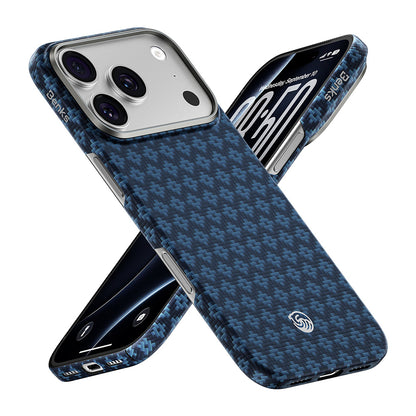 iPhone 18 Pro Kılıf M-Safe Şarj Özellikli Benks ArmorAir ArmorGrid Serisi Yükseltilmiş Kamera Çerçevesi C1 Kevlar Karbon Kılıf