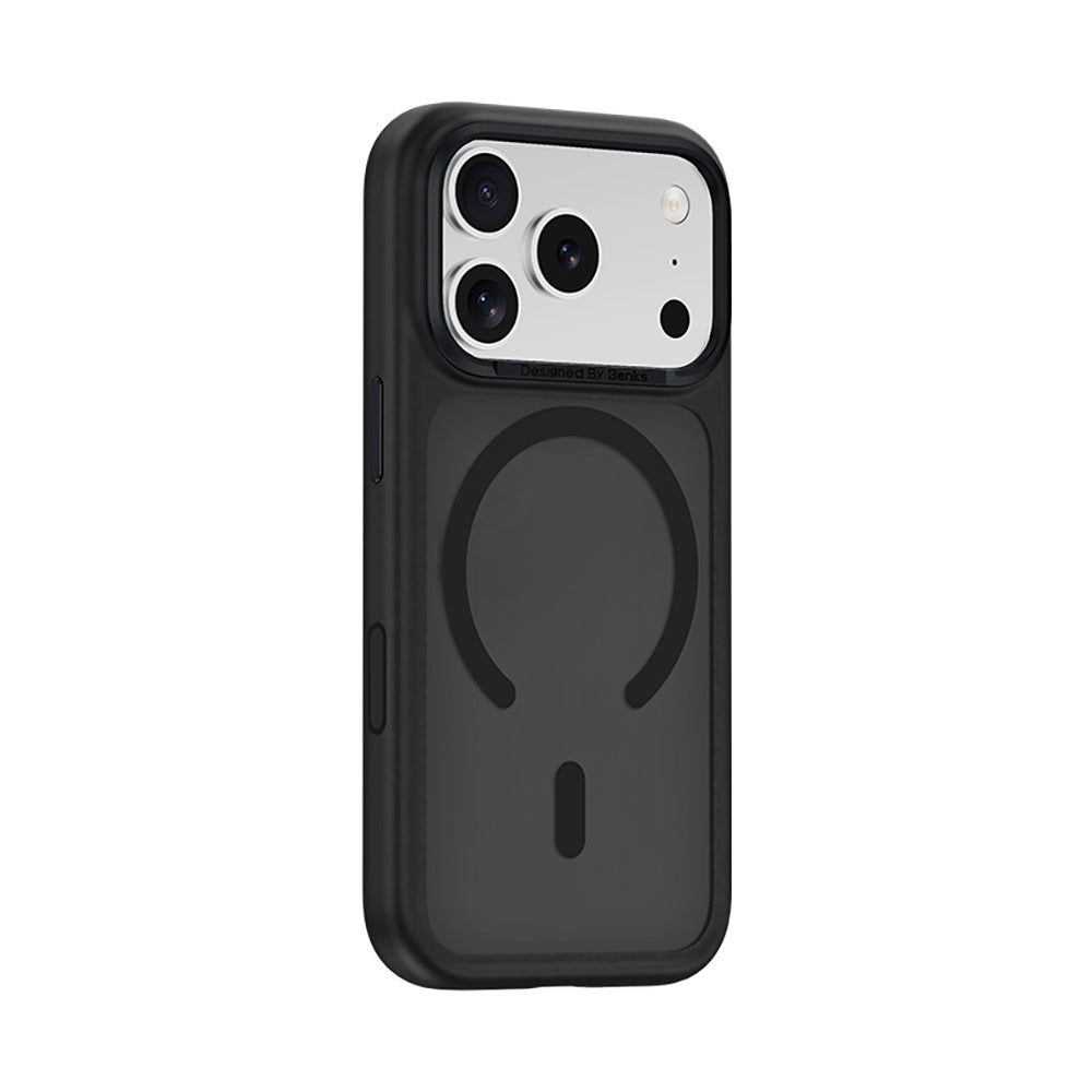 iPhone 18 Pro Kılıf M-Safe Şarj Özellikli Benks Mist C-Magnet Yeni Seri Kılıf
