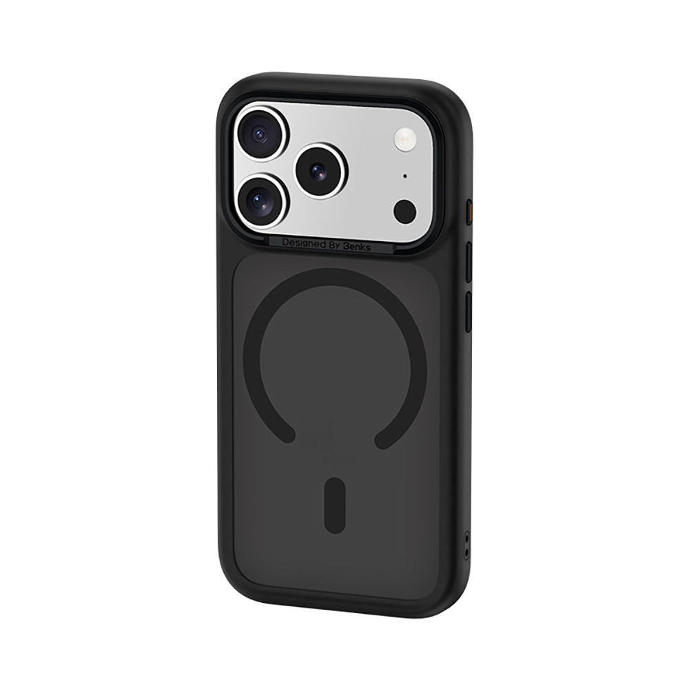 iPhone 18 Pro Kılıf M-Safe Şarj Özellikli Benks Mist C-Magnet Yeni Seri Kılıf