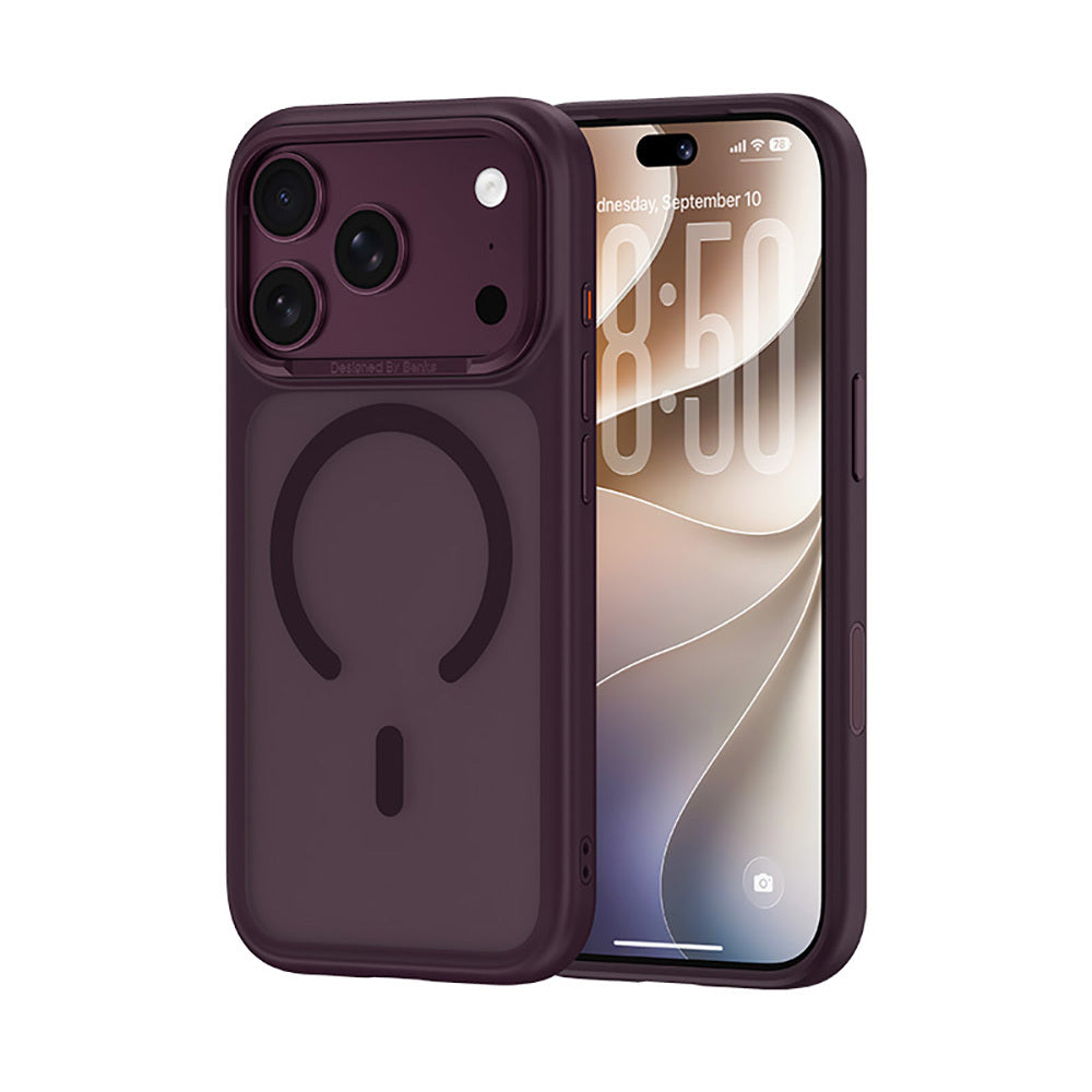 iPhone 18 Pro Kılıf M-Safe Şarj Özellikli Benks Mist C-Magnet Yeni Seri Kılıf