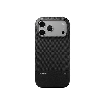iPhone 18 Pro Kılıf M-safe Şarj Özellikli Deri Dokulu Native Union RE Classic Serisi Kılıf