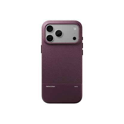 iPhone 18 Pro Kılıf M-safe Şarj Özellikli Deri Dokulu Native Union RE Classic Serisi Kılıf
