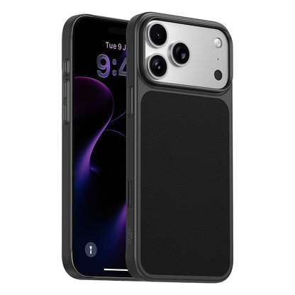 iPhone 18 Pro Kılıf M-Safe Şarj Özellikli PU Zore Paris Trexo Sert PC Kılıf
