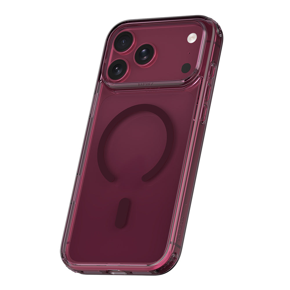 iPhone 18 Pro Kılıf M-Safe Şarj Özellikli Raptic Air Clear Serisi Airbagli Kılıf