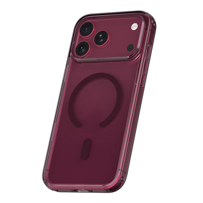 iPhone 18 Pro Kılıf M-Safe Şarj Özellikli Raptic Air Clear Serisi Airbagli Kılıf