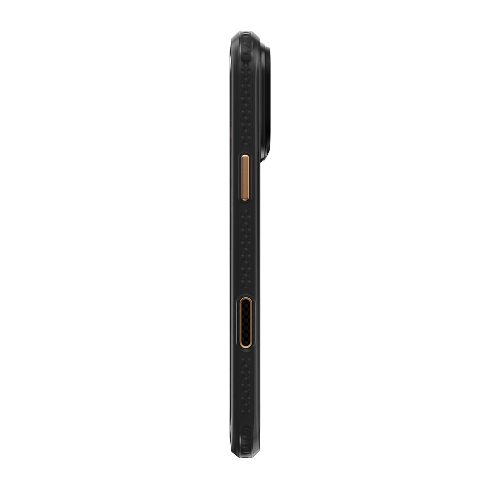 iPhone 18 Pro Kılıf M-safe Şarj Özellikli Raptic Aramid Dual Grid Serisi Karbon Kılıf