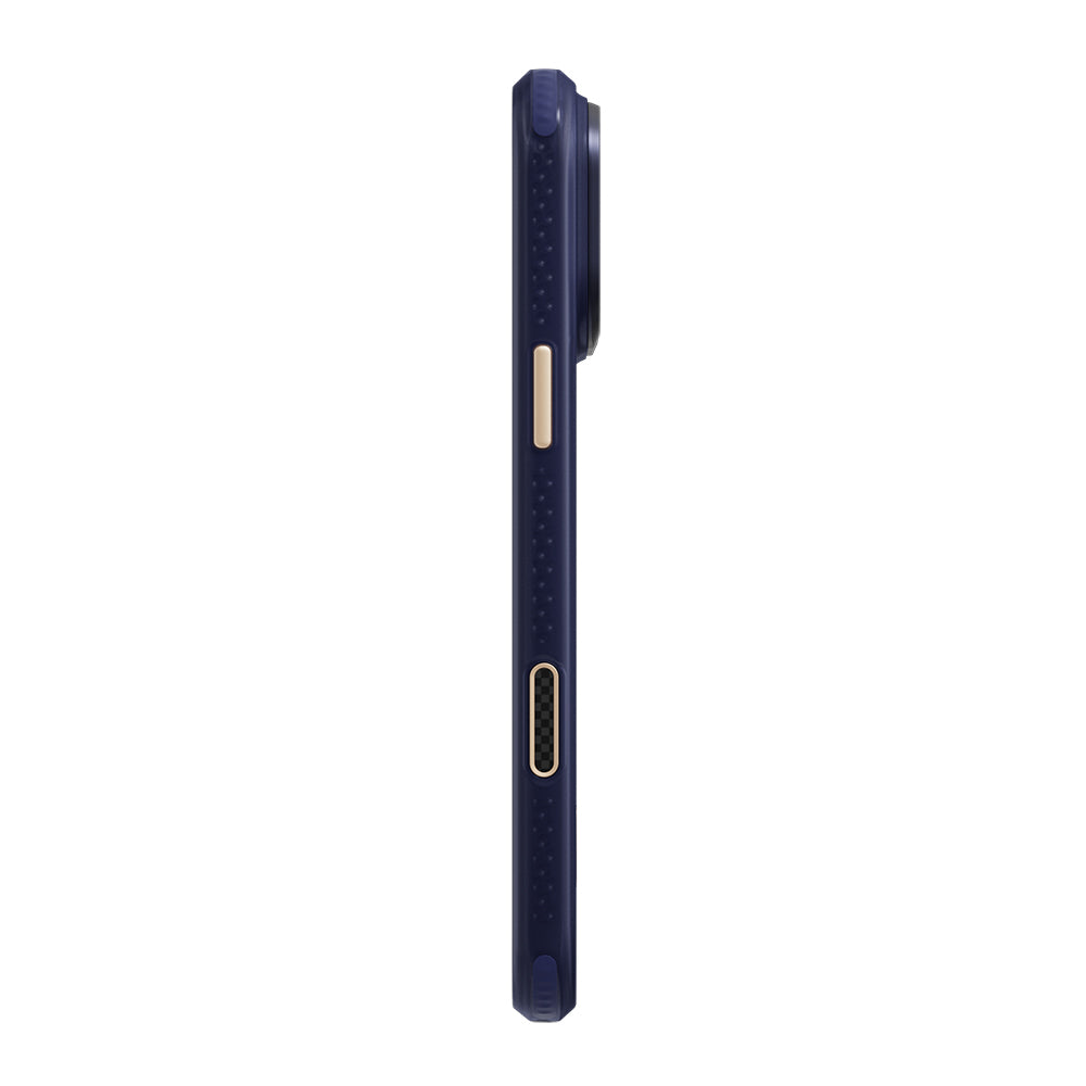 iPhone 18 Pro Kılıf M-safe Şarj Özellikli Raptic Aramid Dual Grid Serisi Karbon Kılıf