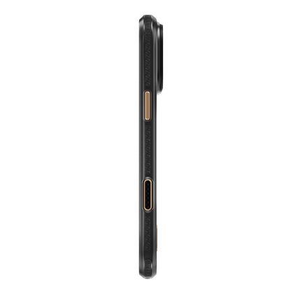 iPhone 18 Pro Kılıf M-safe Şarj Özellikli Raptic Aramid Dual Rise Serisi 24 Ayar Altın Kaplamalı Karbon Kılıf