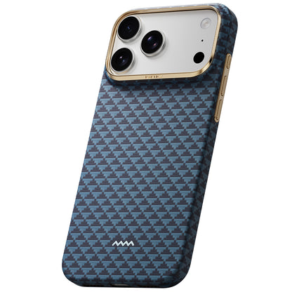 iPhone 18 Pro Kılıf M-safe Şarj Özellikli Raptic Aramid Skin Origin Serisi Karbon Kılıf