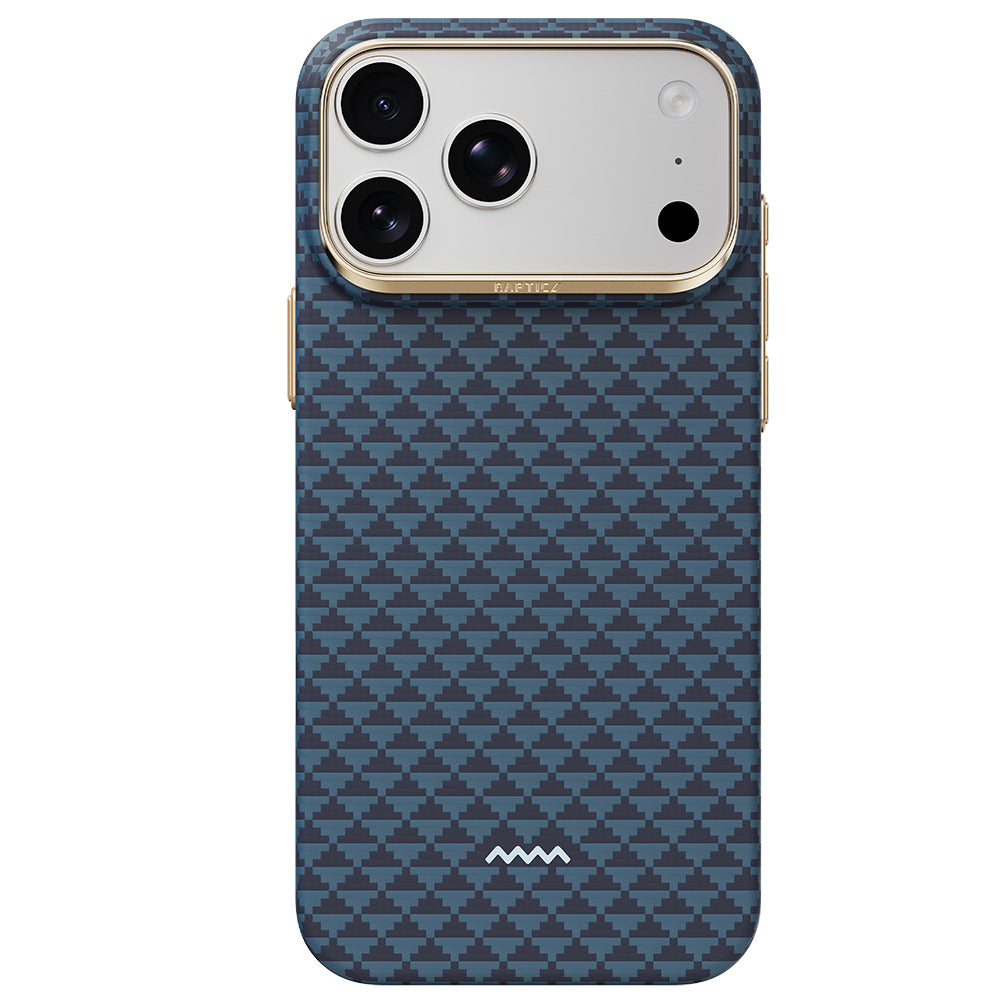 iPhone 18 Pro Kılıf M-safe Şarj Özellikli Raptic Aramid Skin Origin Serisi Karbon Kılıf