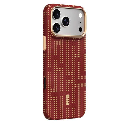 iPhone 18 Pro Kılıf M-safe Şarj Özellikli Raptic Aramid Skin Serisi Karbon Kılıf