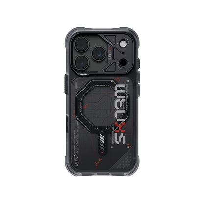 iPhone 18 Pro Kılıf M-safe Şarj Özellikli Skinarma Sonar Kılıf