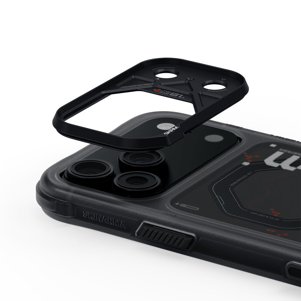 iPhone 18 Pro Kılıf M-safe Şarj Özellikli Skinarma Sonar Kılıf