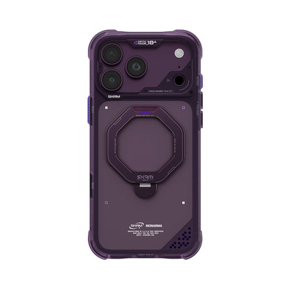 iPhone 18 Pro Kılıf M-safe Şarj Özellikli Standlı Skinarma Saturn Kılıf