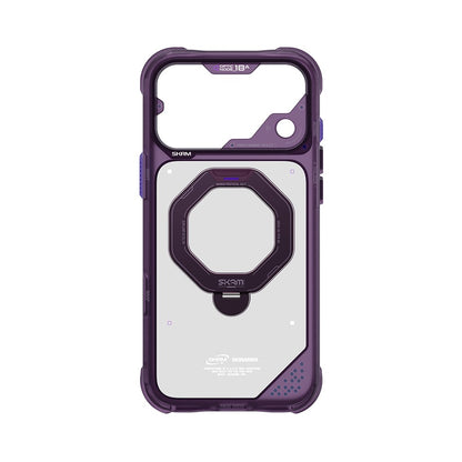 iPhone 18 Pro Kılıf M-safe Şarj Özellikli Standlı Skinarma Saturn Kılıf