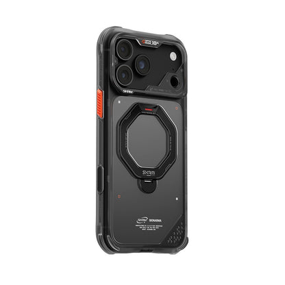 iPhone 18 Pro Kılıf M-safe Şarj Özellikli Standlı Skinarma Saturn Kılıf