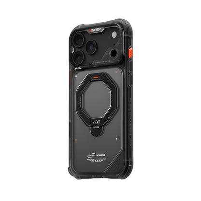 iPhone 18 Pro Kılıf M-safe Şarj Özellikli Standlı Skinarma Saturn Kılıf