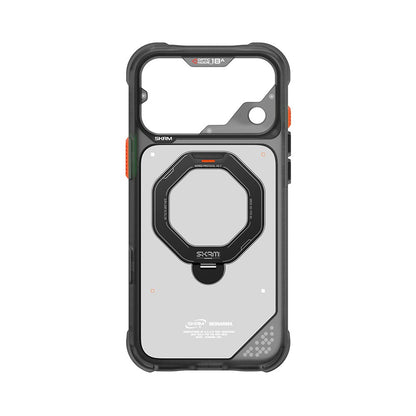 iPhone 18 Pro Kılıf M-safe Şarj Özellikli Standlı Skinarma Saturn Kılıf