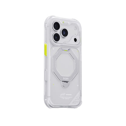 iPhone 18 Pro Kılıf M-safe Şarj Özellikli Standlı Skinarma Saturn Kılıf