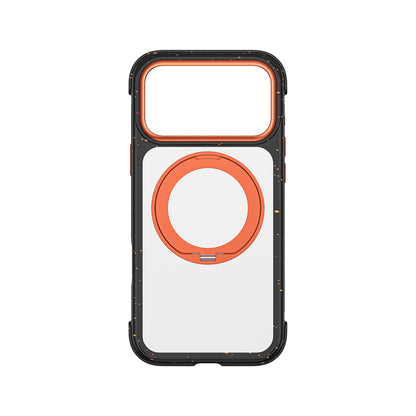 iPhone 18 Pro Kılıf M-safe Şarj Özellikli Wiwu AA-203 AeroArmor Ultra Serisi Airbag Tasarımlı Standlı Kılıf