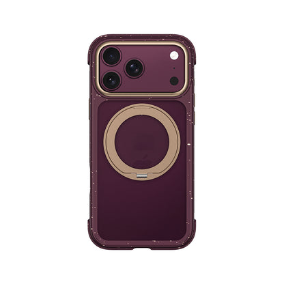 iPhone 18 Pro Kılıf M-safe Şarj Özellikli Wiwu AA-203 AeroArmor Ultra Serisi Airbag Tasarımlı Standlı Kılıf