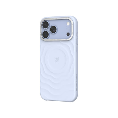 iPhone 18 Pro Kılıf M-safe Şarj Özellikli Wiwu Magic Merry Blossom Drift Serisi Kılıf