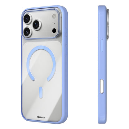 iPhone 18 Pro Kılıf M-safe Şarj Özellikli Youngkit Clear Serisi Kılıf