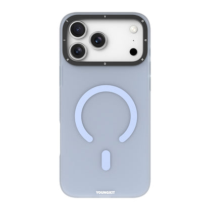 iPhone 18 Pro Kılıf M-safe Şarj Özellikli Youngkit Hidden Sand Serisi Kılıf