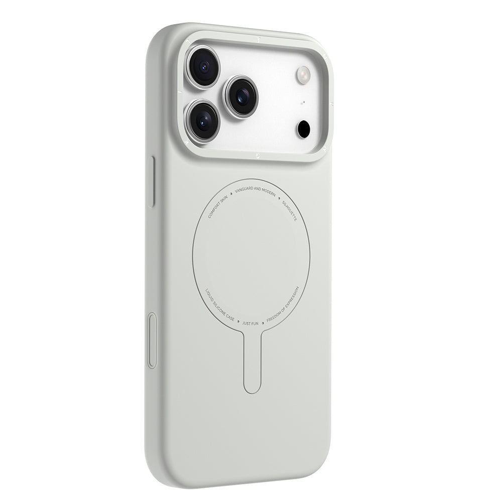 iPhone 18 Pro Kılıf M-Safe Şarj Özellikli Youngkit Morandi Serisi Kılıf