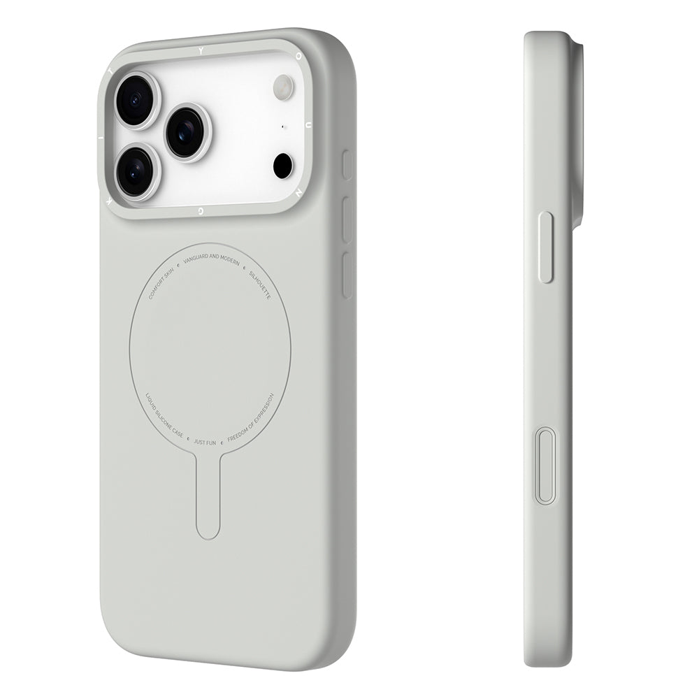 iPhone 18 Pro Kılıf M-Safe Şarj Özellikli Youngkit Morandi Serisi Kılıf