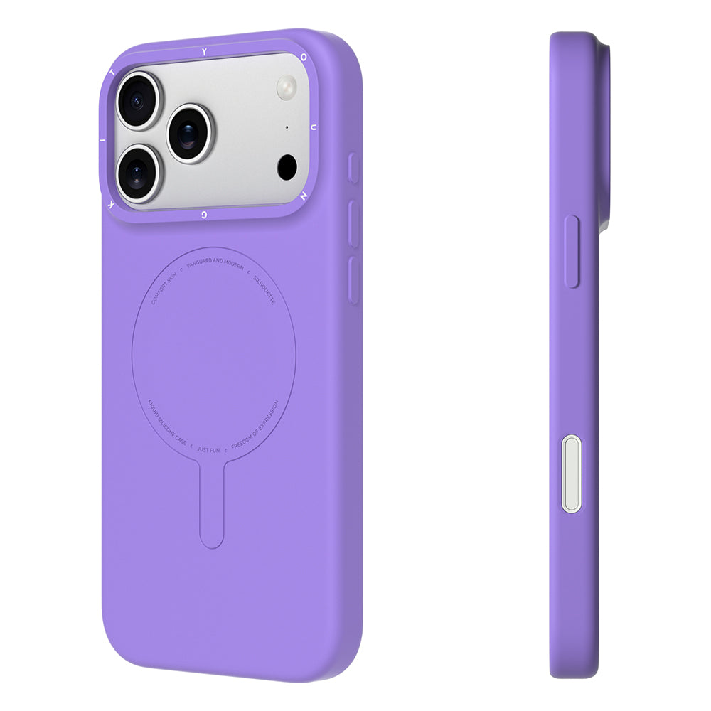 iPhone 18 Pro Kılıf M-Safe Şarj Özellikli Youngkit Morandi Serisi Kılıf