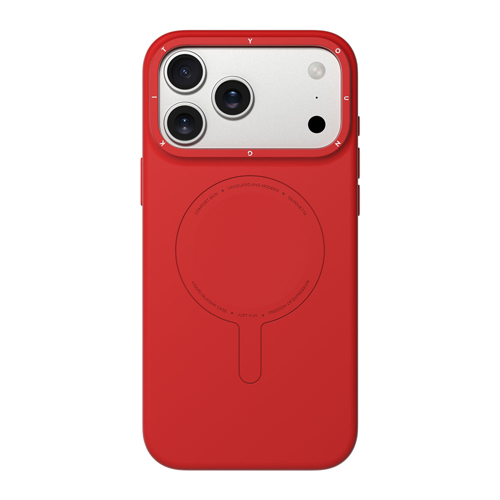 iPhone 18 Pro Kılıf M-Safe Şarj Özellikli Youngkit Morandi Serisi Kılıf