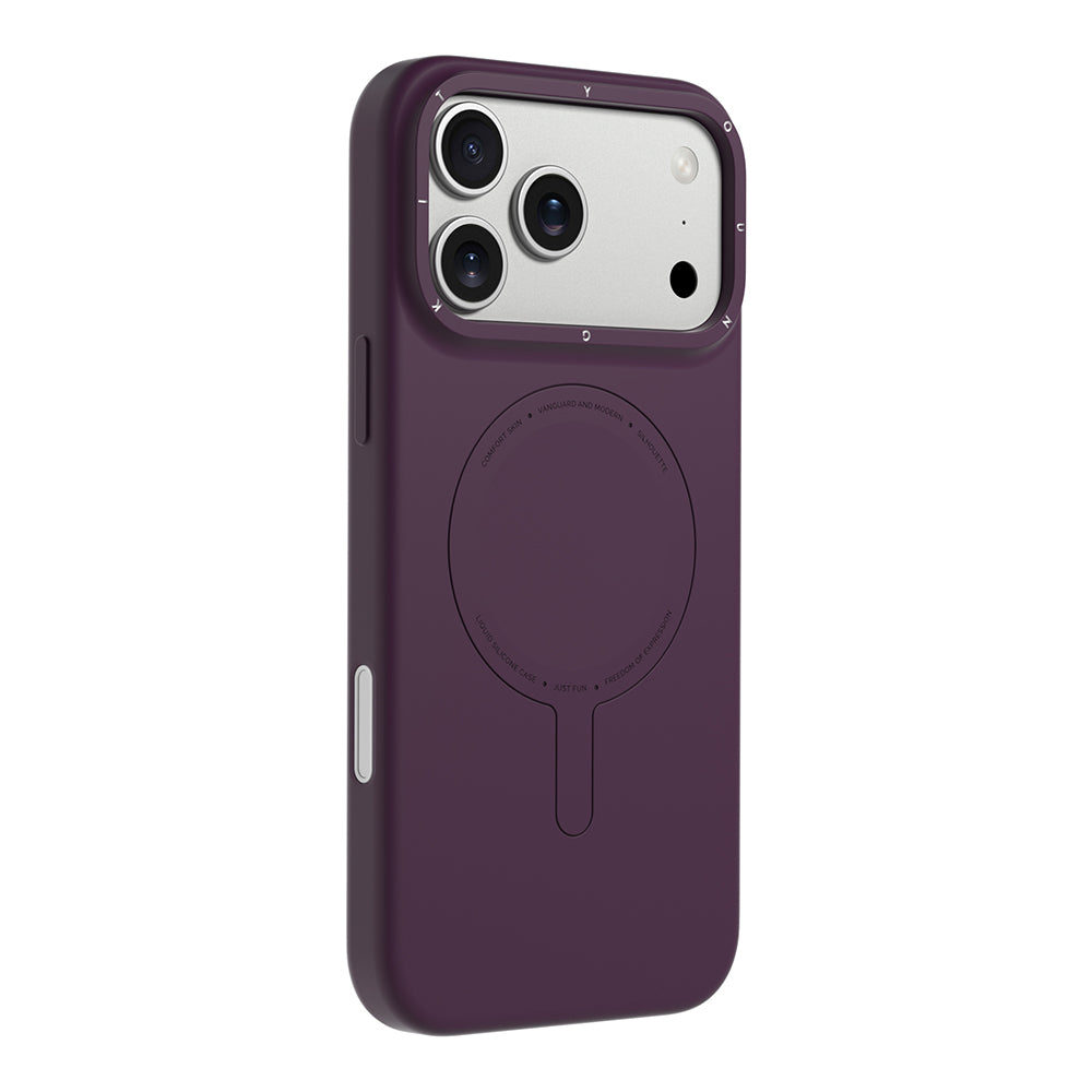 iPhone 18 Pro Kılıf M-Safe Şarj Özellikli Youngkit Morandi Serisi Kılıf