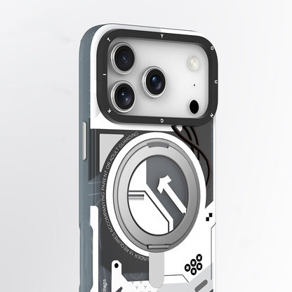 iPhone 18 Pro Kılıf M-safe Şarj Özellikli Youngkit Starship Serisi Kılıf