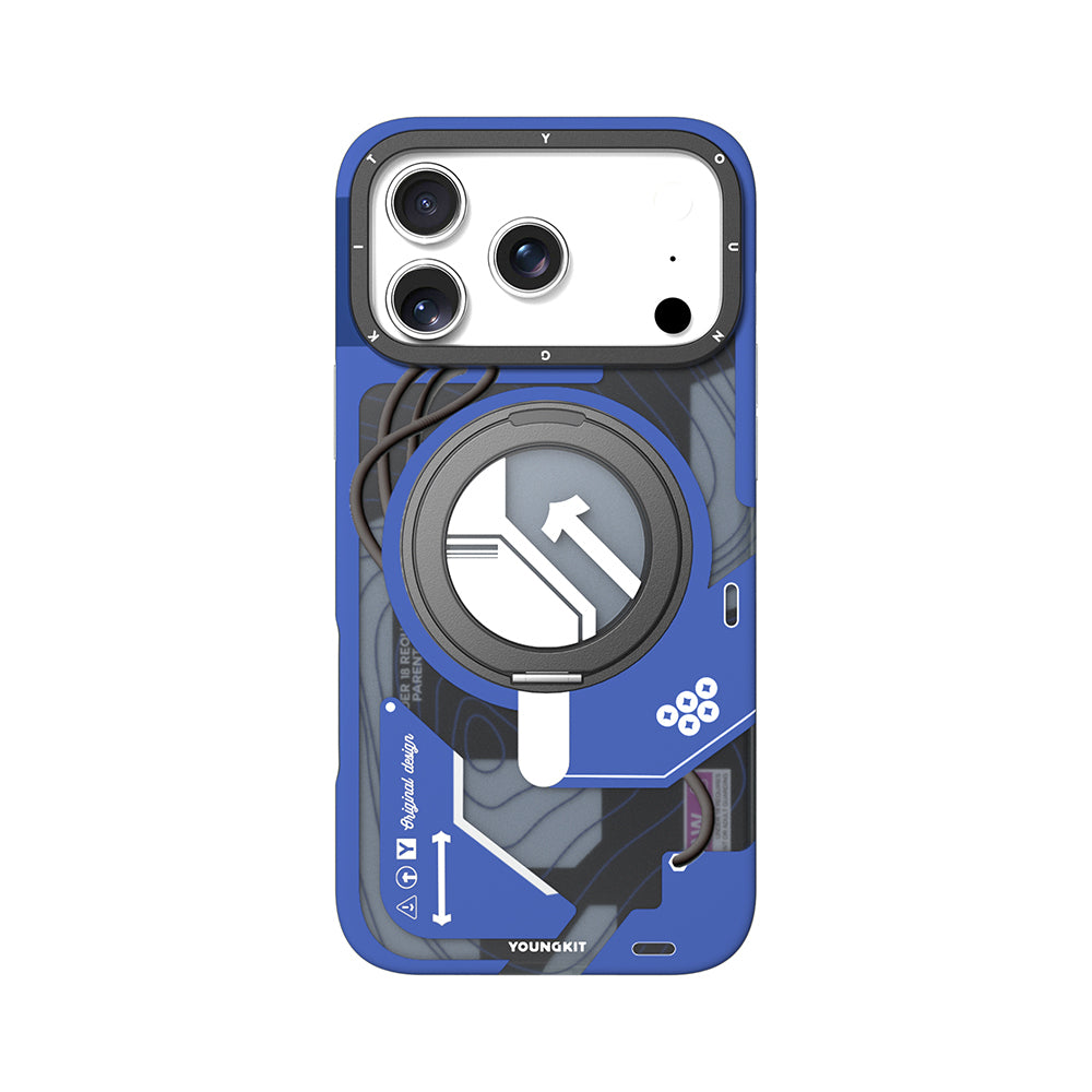 iPhone 18 Pro Kılıf M-safe Şarj Özellikli Youngkit Starship Serisi Kılıf