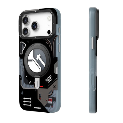 iPhone 18 Pro Kılıf M-safe Şarj Özellikli Youngkit Starship Serisi Kılıf