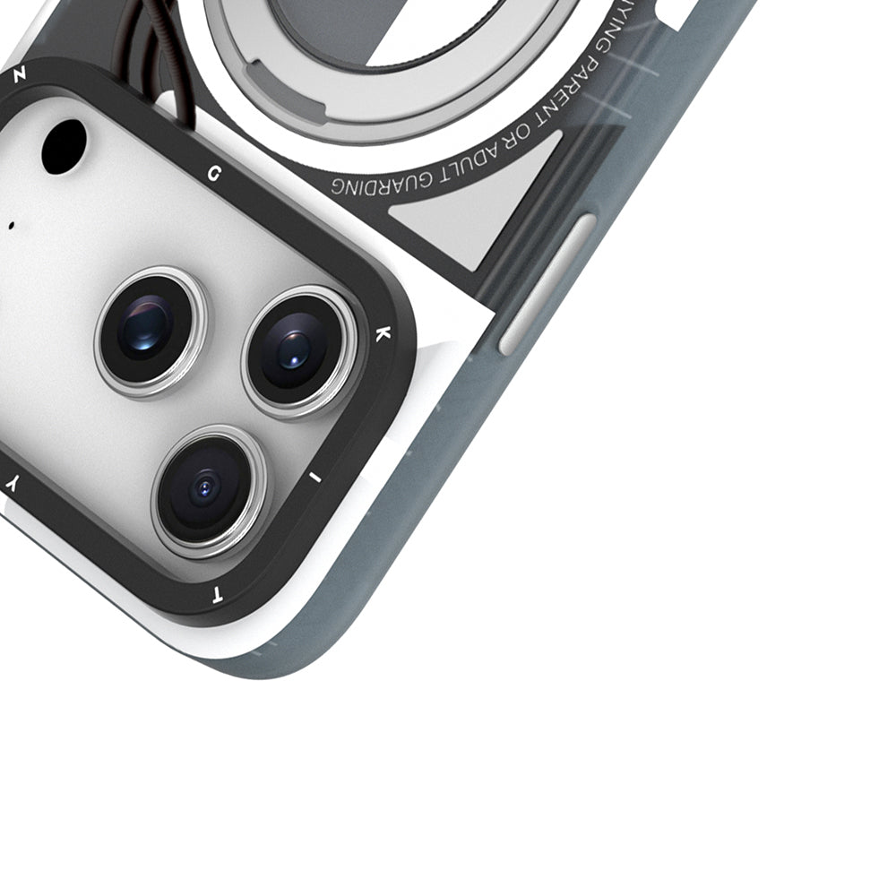 iPhone 18 Pro Kılıf M-safe Şarj Özellikli Youngkit Starship Serisi Kılıf
