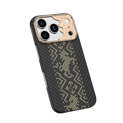iPhone 18 Pro Kılıf M-safe Şarj Özellikli Yükseltilmiş Kamera Çerçeveli Benks ArmorAir Knight Serisi C1 Kevlar Kılıf